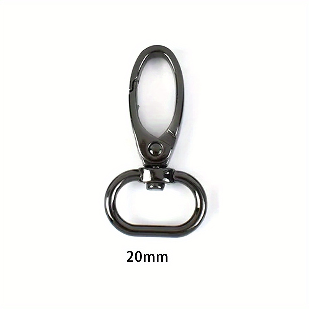 Metal Oval Ring Lobster Clasp Claw Swivel Snap Hook For - Temu