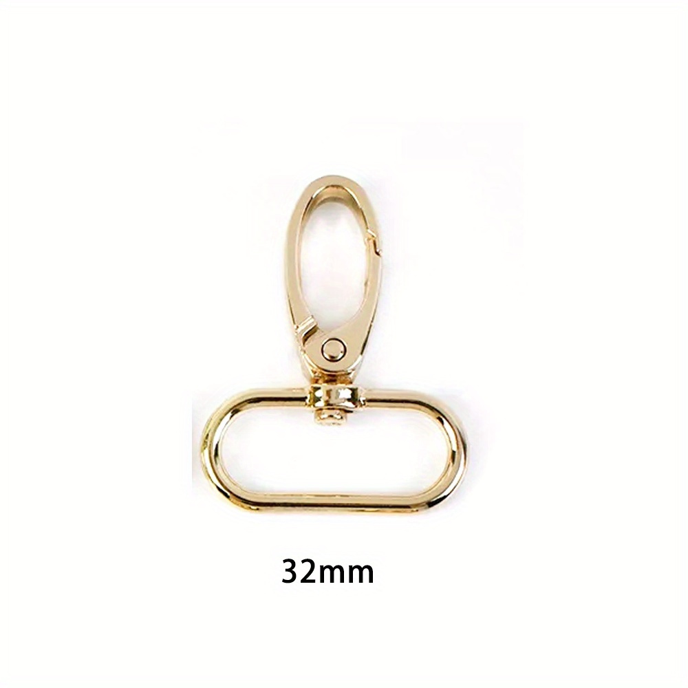 Metal Oval Ring Lobster Clasp Claw Swivel Snap Hook Strap - Temu