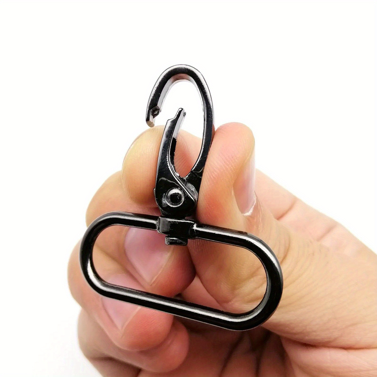 Black Metal Swivel Hook