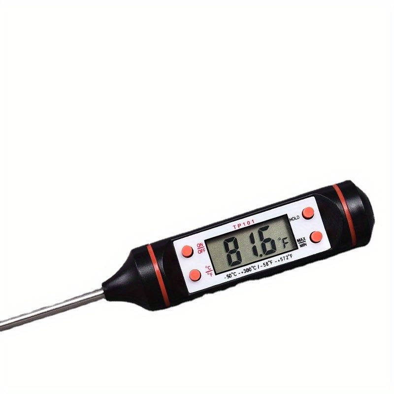 1pc Instant Reading Meat Thermometer Digital Probe Milk Liquid