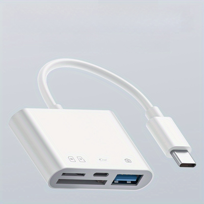 High-Speed Transfer For iPhone to SD/TF Card Reader with Charging