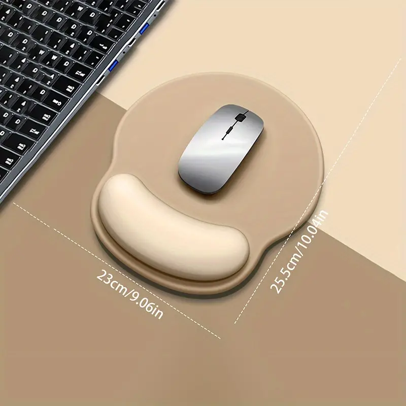 Wrist Rest Mouse Pad For Office Keyboard Cute Mouse Mat For - Temu