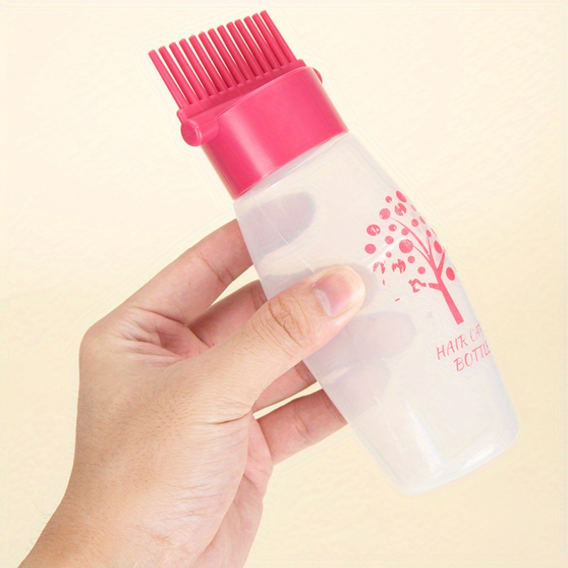 Root Comb Applicator Bottle, Hair Coloring Bottle, Shampoo Bottle
