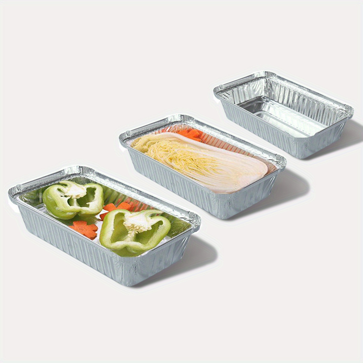 Disposable Food Packaging Box Aluminum Foil Lunch Box - Temu