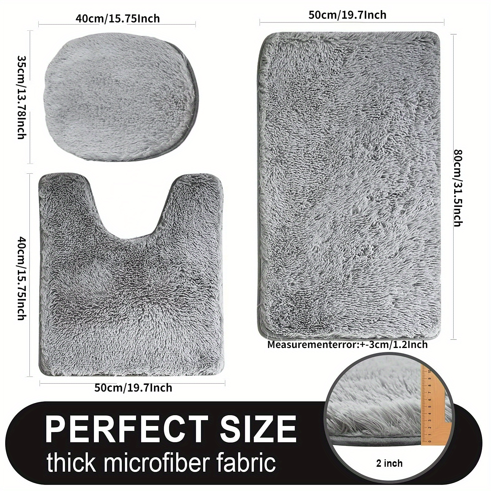 Microfiber Bathroom Rugs and Bath Mats - Bed Bath & Beyond