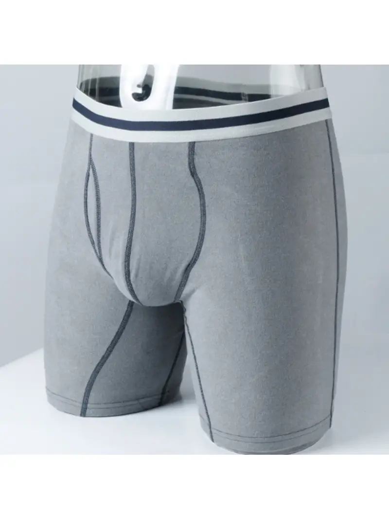 Men's Underwear Fly Anti Wear Autumn Winter Warm Underpants - Temu