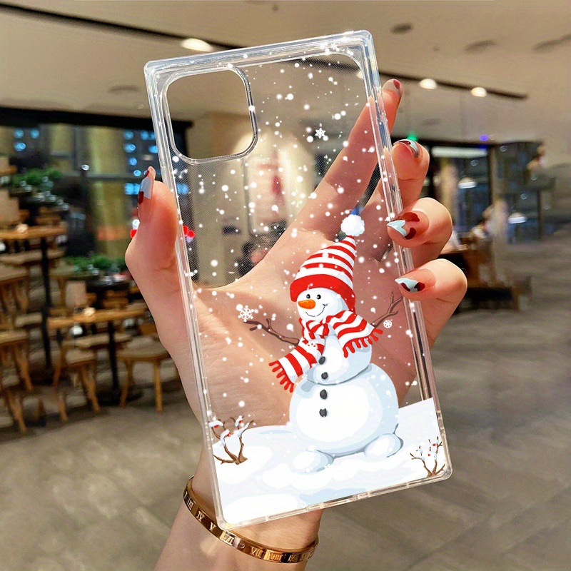 

Christmas Graphic Protective Silicon Phone Case For Iphone 15, 14, 13, 12, 11 Pro Max, Xs Max, X, Xr, 8, 7, 6, 6s, Mini, 2022 Se, Plus, Gift For Birthday, Girlfriend, Boyfriend, Friend Or Yourself
