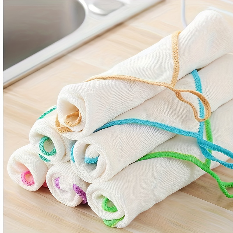 4 pcs cellulose sponge cloth Microfiber Cleaning Cloth Kitchen Cleaning