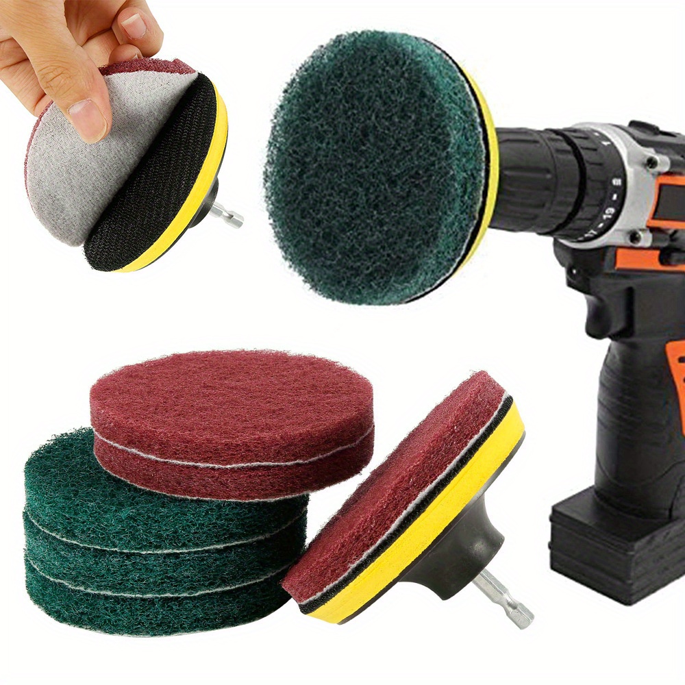 Drill Brush and Pads Set