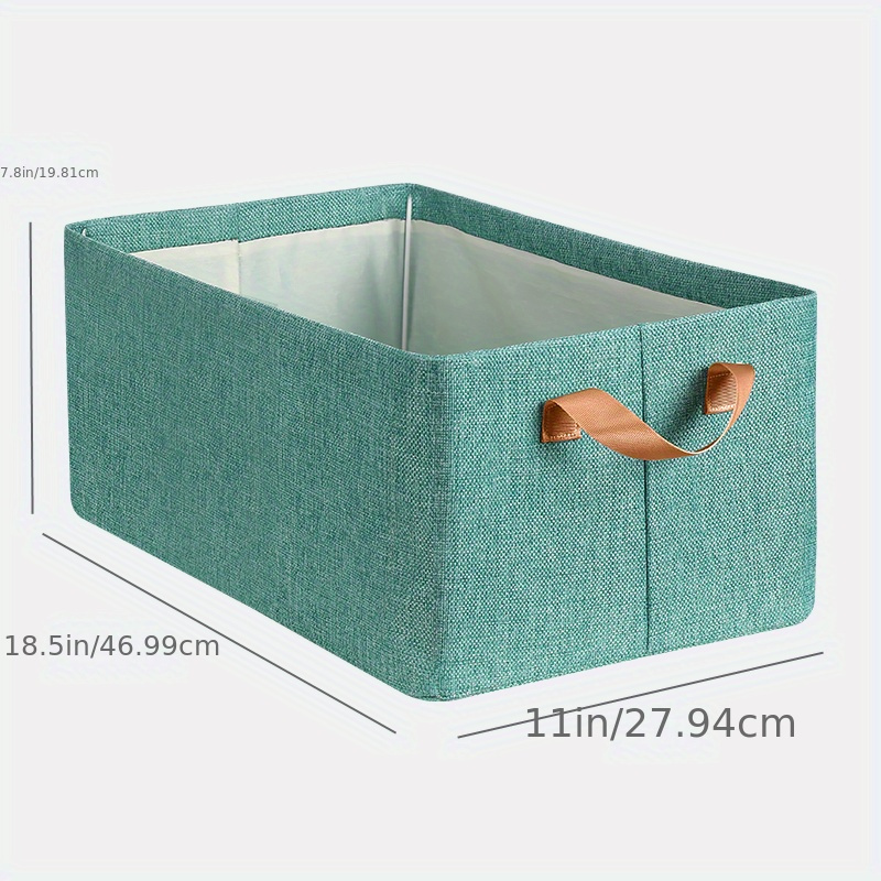 Storage Box Foldable Clothing Sundries Portable Storage Box With Lid  Foldable Storage Box Home Storage Organizer 