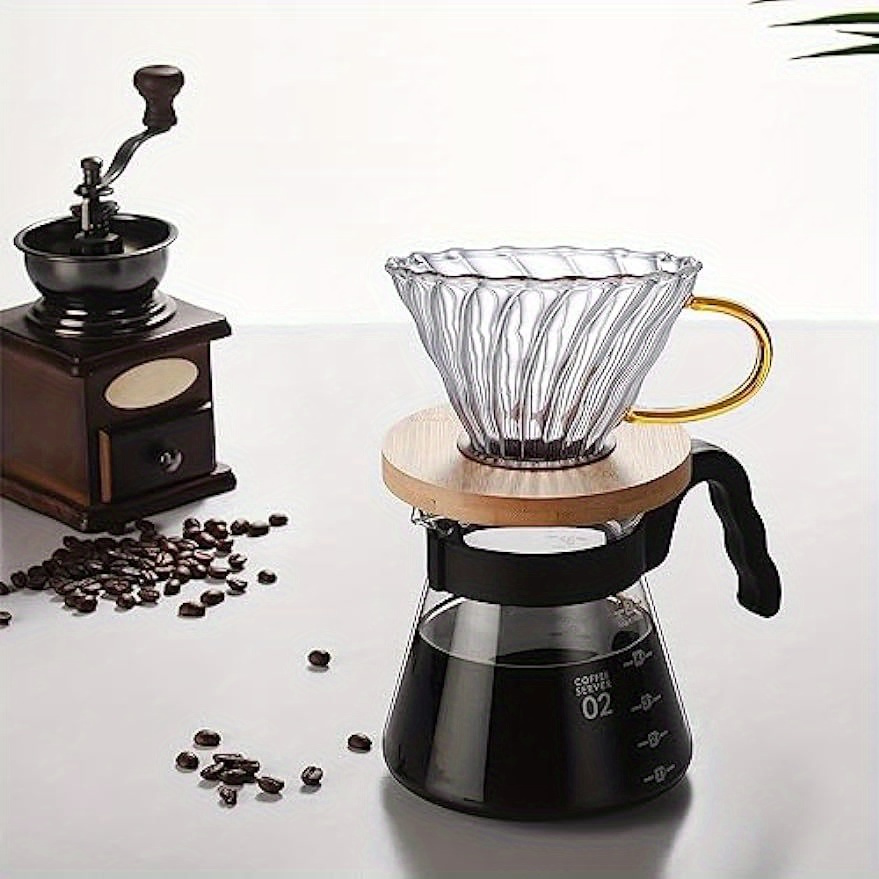 Café goutteur filtre support outil café filtre support pour cafetière  maison