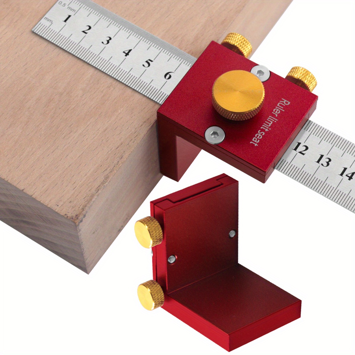 Règle en T de marquage de précision | Règle de marquage de précision carrée  de type T | Outils de mesure de la ligne de traçage du travail du bois de