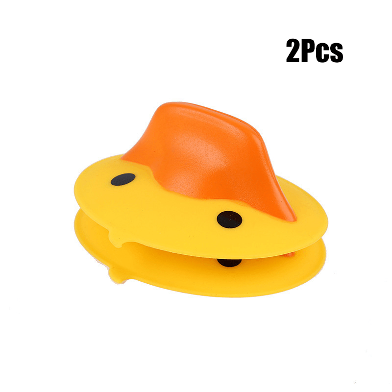 Silicone Pot Holders Cute Yellow Duck Silicone Hand Clip - Temu