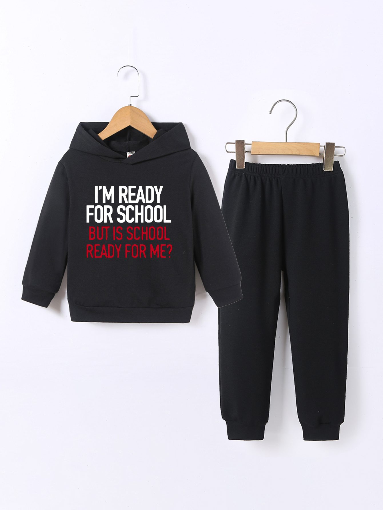 Sweatpants school outfit hot sale