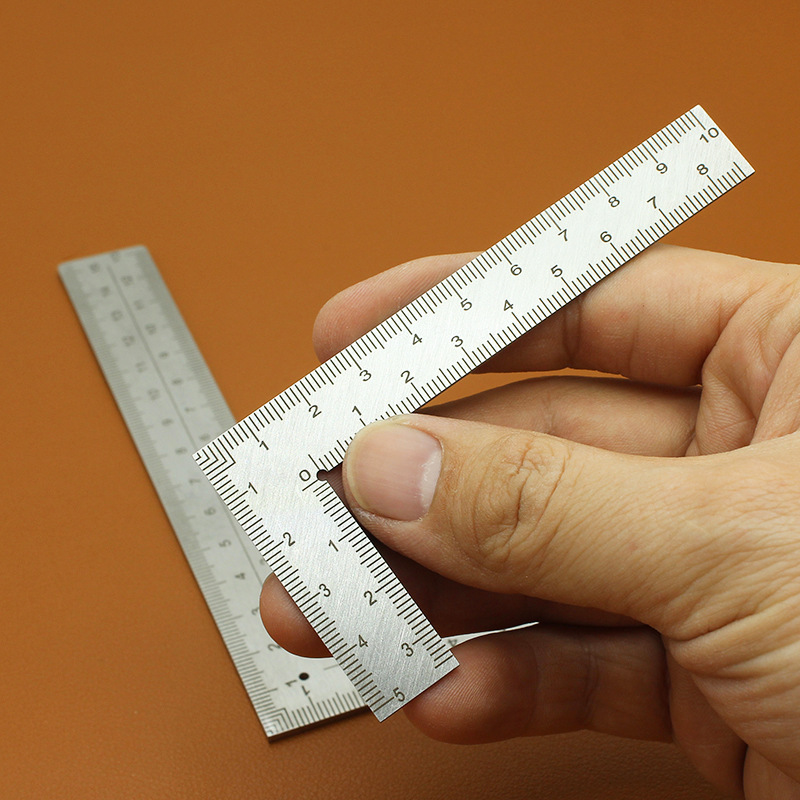 Double Scale Measuring Tape Clip Stainless Steel Corner - Temu