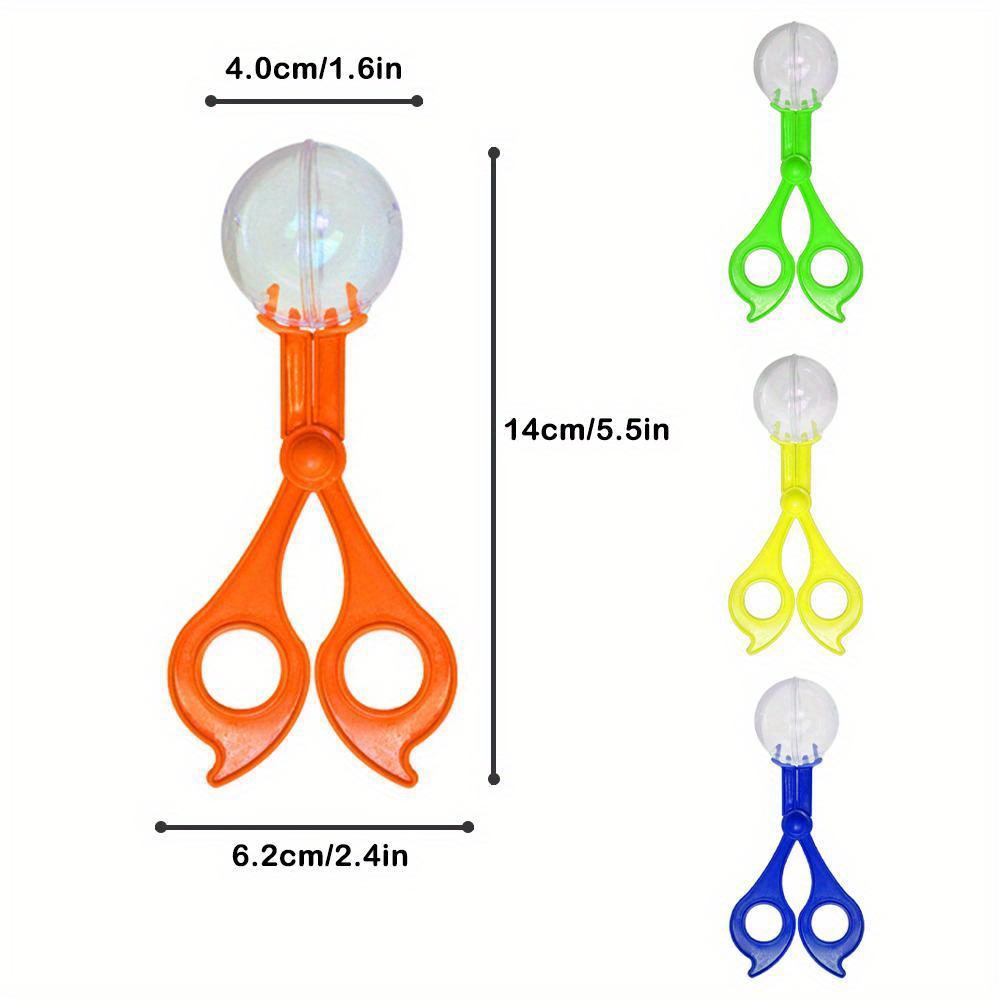 1pc Insect Trap Handy Scoopers Bug Catcher Set Insects Scissors Outdoor  Toys Portable Insects Catcher Tongs Light Tweezers