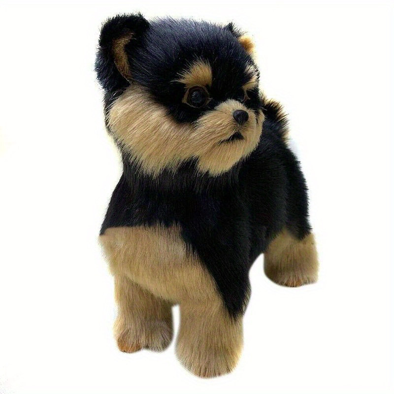 Electronic Walking Pomeranian Stuffed Dog Toy, Realistic