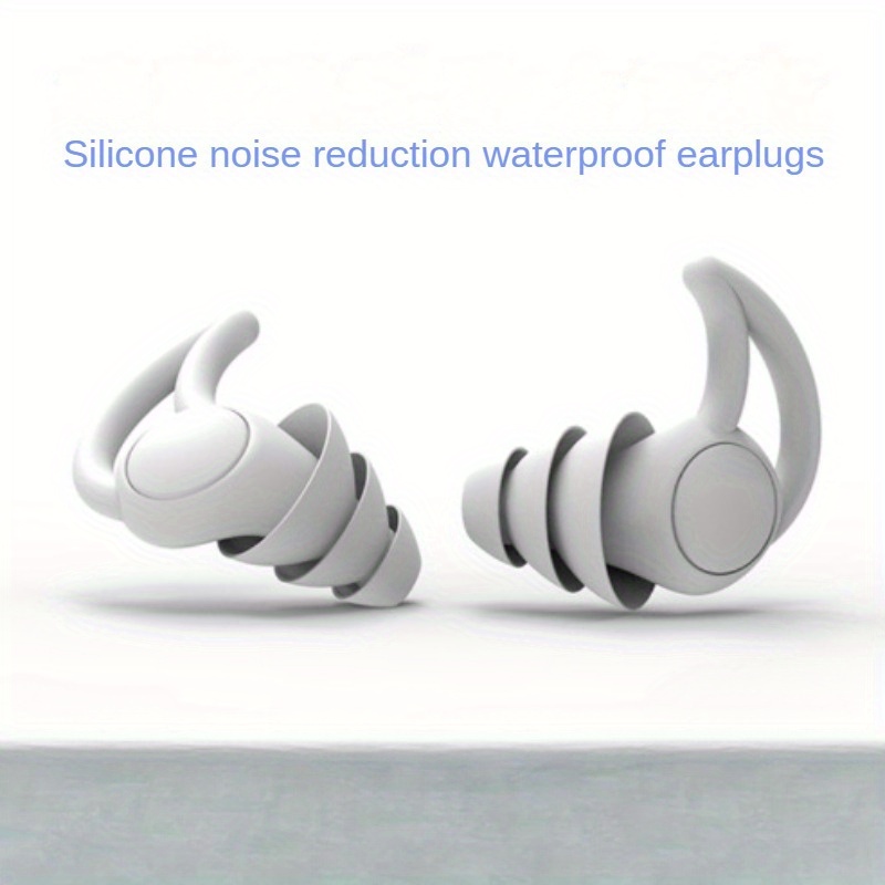 Bouchons d'oreilles de natation Plongée Bouchons d'oreilles filaires Bouchons  d'oreilles en silicone souple confortables