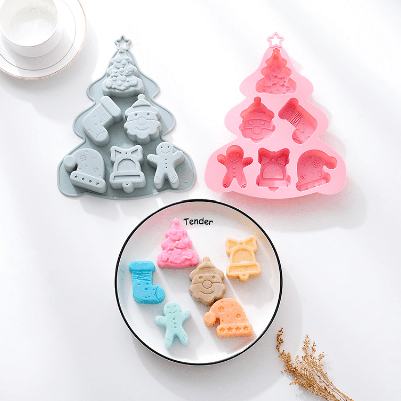 Christmas Tree Silicone Mold Cake Pan Reusable Christmas Baking