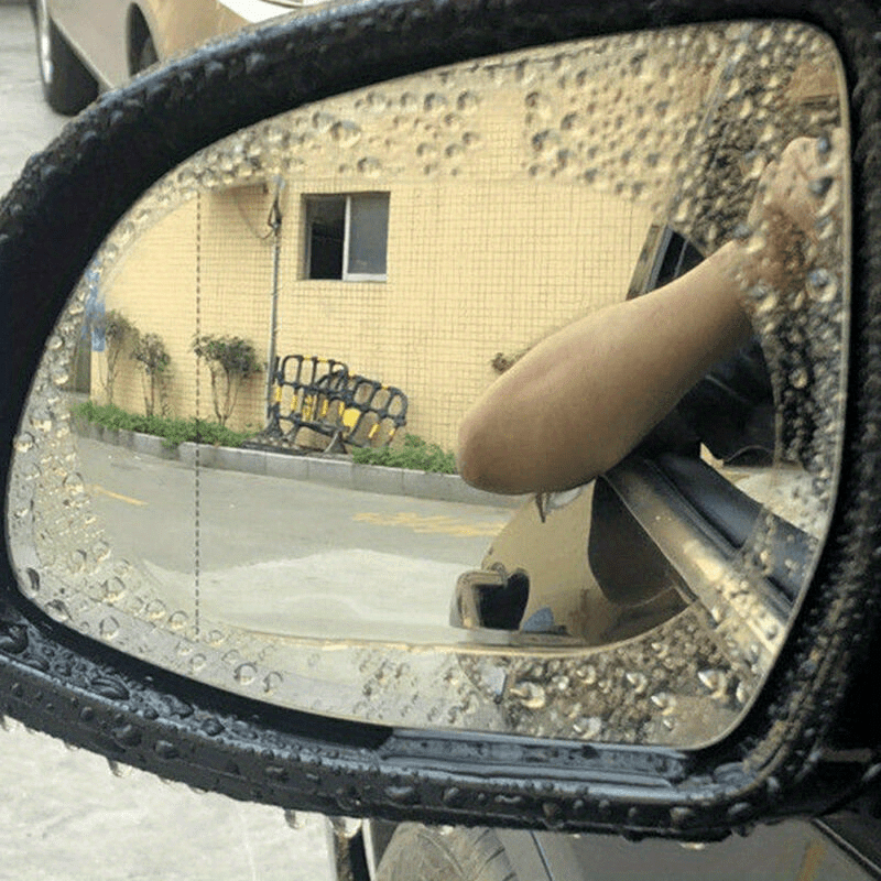Car Rainproof Clear Film Rearview Mirror Protective Anti Fog Waterproof  Film Auto Sticker Accessories - Temu Canada