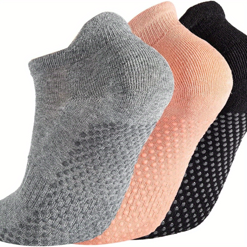 Socks with Grippers for Women - Hospital Socks - Non Slip Socks Womens - Grip  Socks for Men - 3 Pairs at  Women's Clothing store