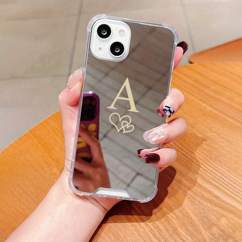 

A Mirror Graphic Printed Phone Case For Iphone 15 14 13 12 11 X Xr Xs 8 7 Mini Plus Pro Max Se, Gift For Easter Day, Christmas Halloween Deco/gift For Girlfriend, Boyfriend, Friend Or Yourself