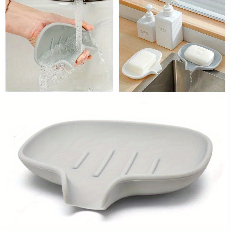 Multifunctional Bathtub Storage Box Mini Soap Tray For - Temu