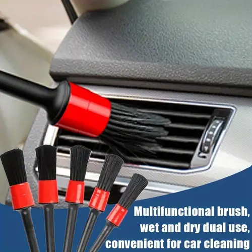 10PCS Dualshine Car Auto Detailing Brush Set, Auto Detailing
