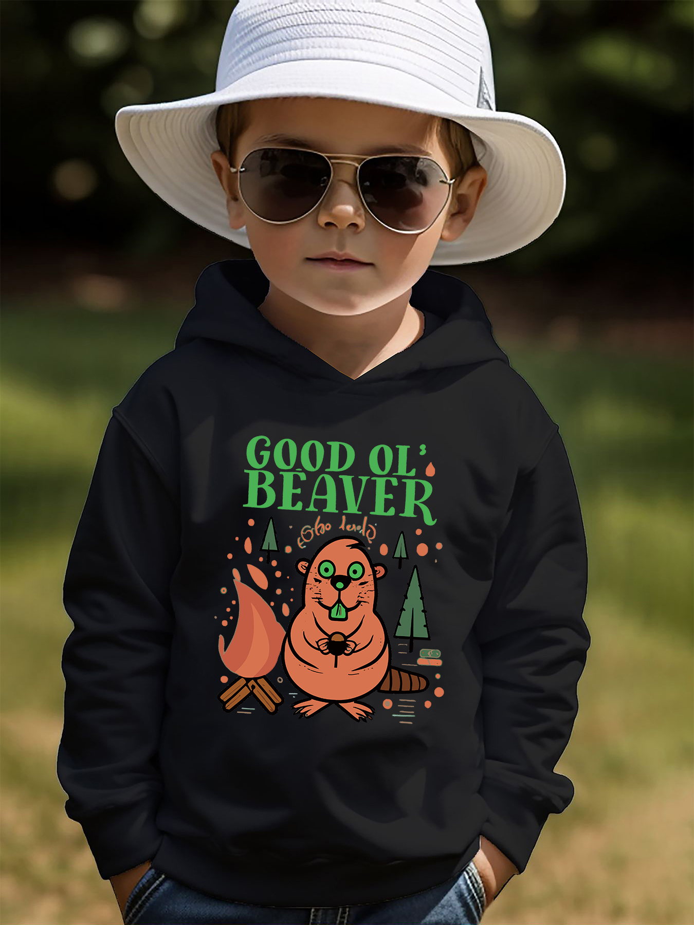 Real Great Dad Letter Fishing Print Boys Casual Pullover - Temu