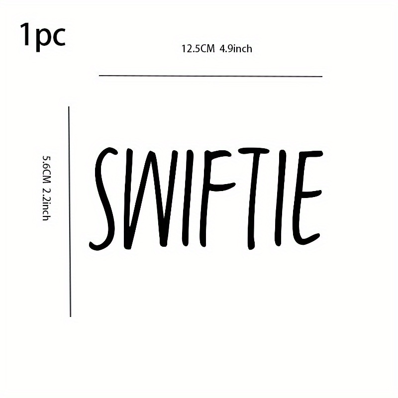 Vinyl Decal Swiftie Suitable For Car Truck - Temu