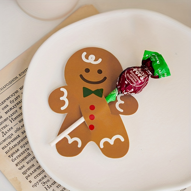 DIY Gingerbread Man Candy Card - Holiday Crafting with Ziploc® Products