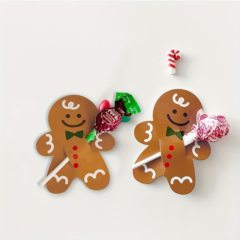 DIY Gingerbread Man Candy Card - Holiday Crafting with Ziploc® Products