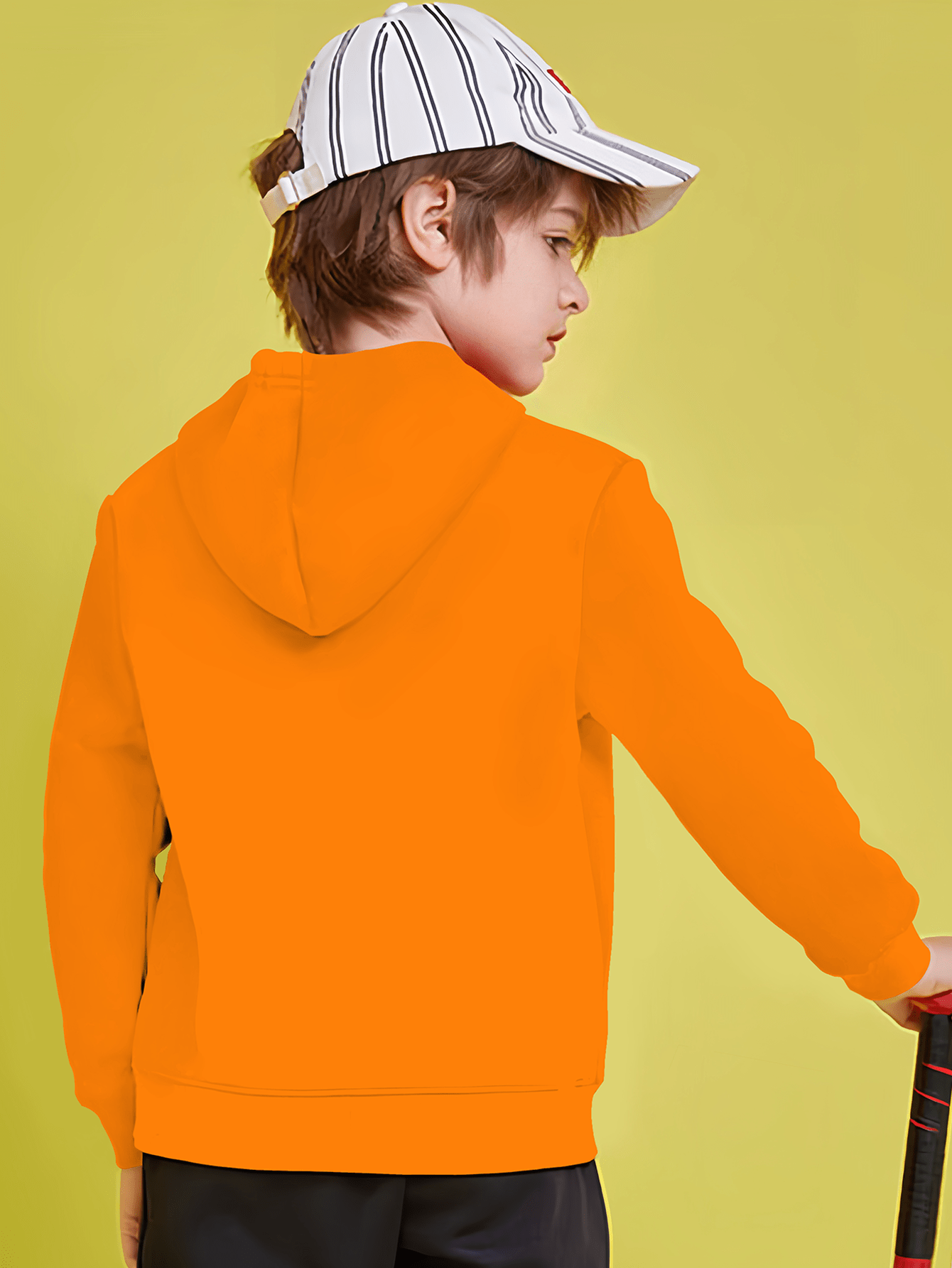 Boys hotsell orange hoodie