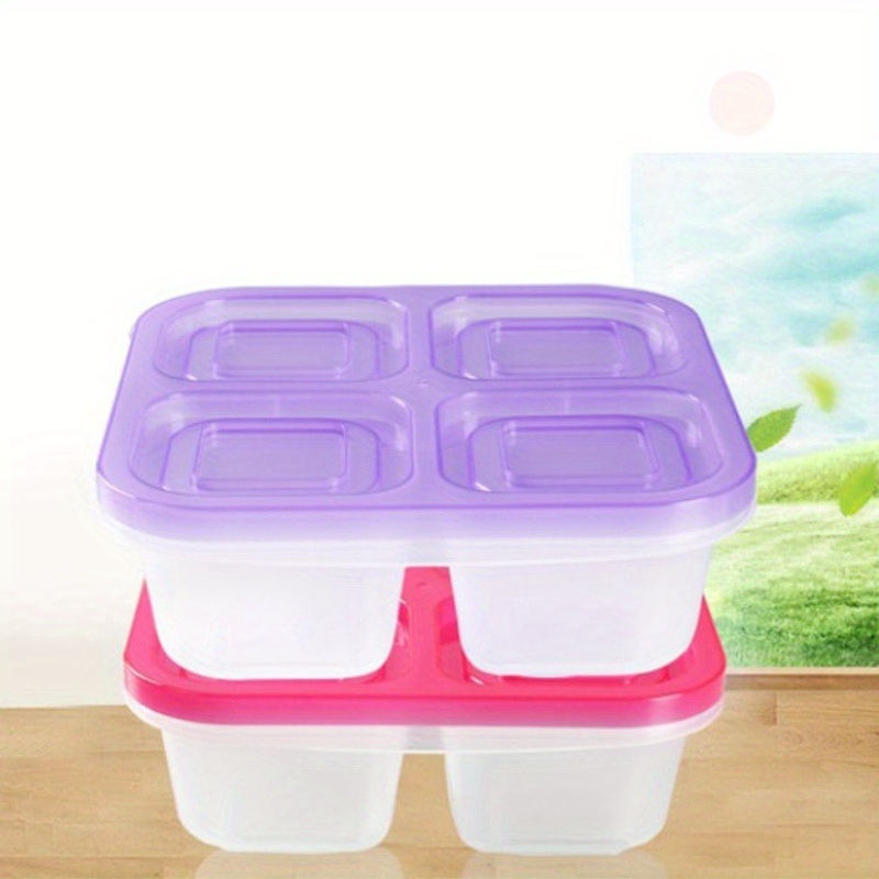 Snack Containers 4 Compartment Lunchable Containers Reusable - Temu
