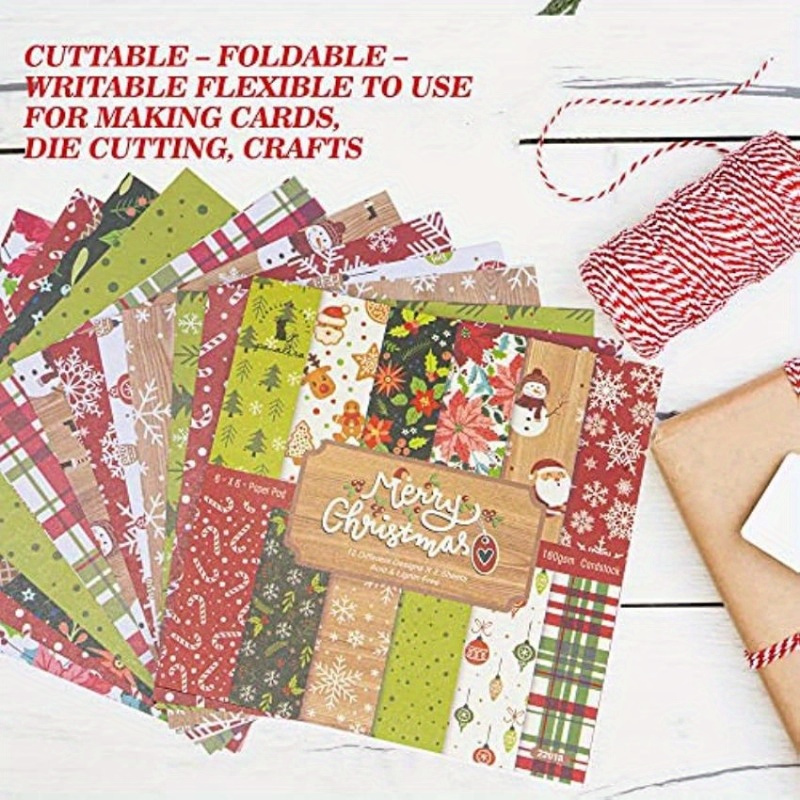 Colorful Die cut Scrapbook Paper For Gift Wrapping Ideal For - Temu