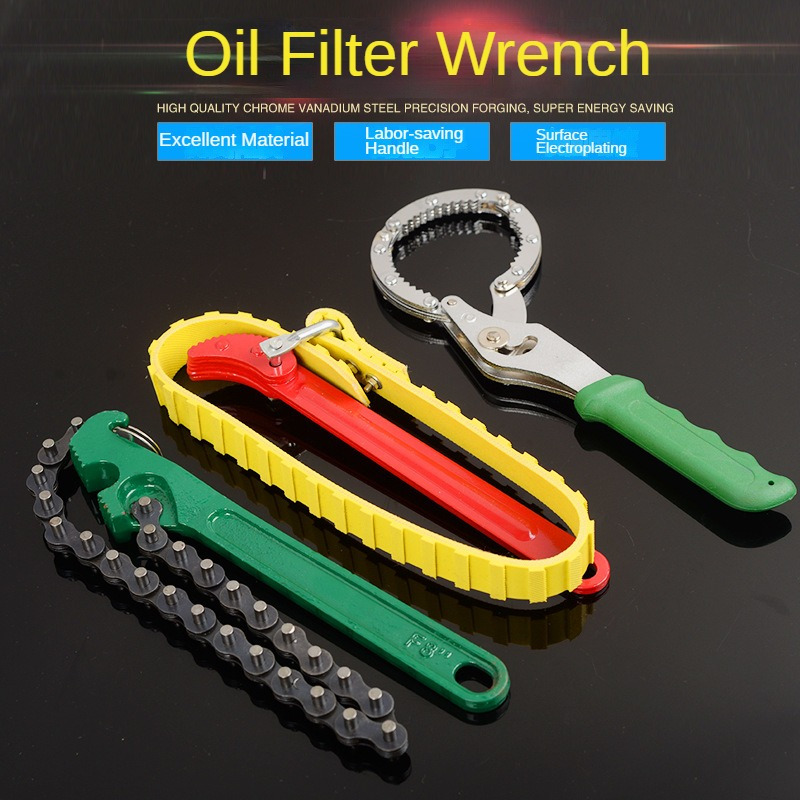 Strap Wrench Set Universal Adjustable Plastic Automotive Oil - Temu