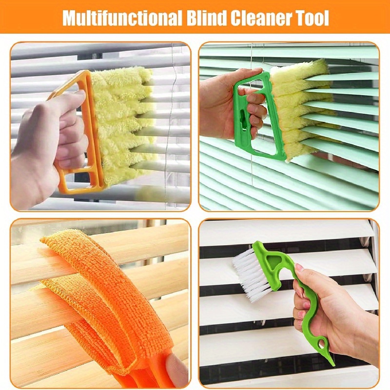 Blind Cleaner Tools Window Venetian Blind Duster Brush Hand - Temu