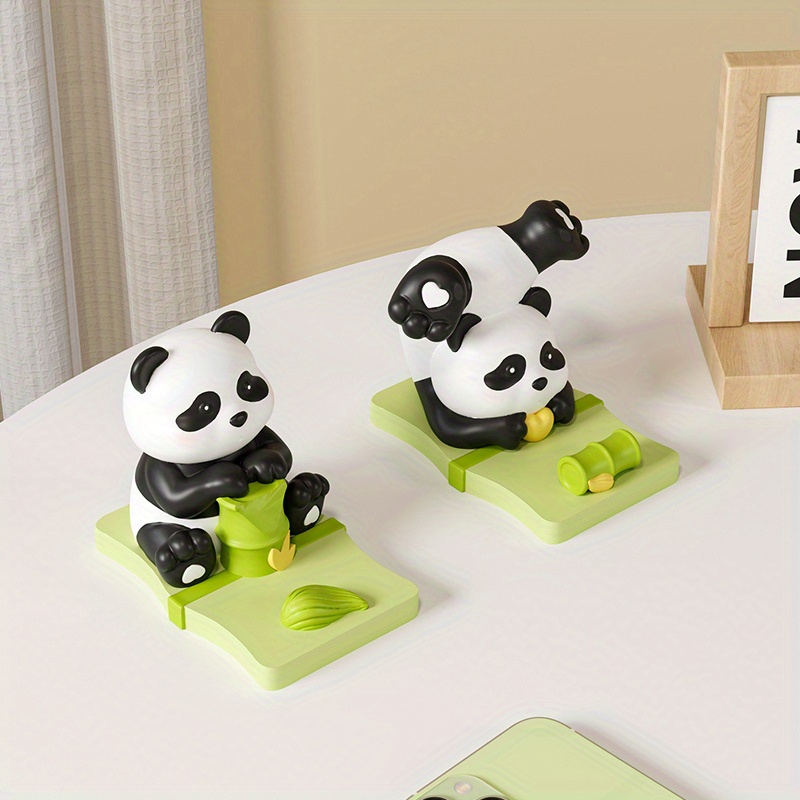 IHOME Cute and Creative Panda Mobile Phone Holder Gadgets Desktop Home iPad  Tablet Support Adornment Gifts New 2024 Dropshopping