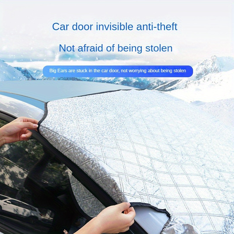 Cheap Windshield Cover Car Snow Cover Car Windshield Cover Snow Protector  Ice Blocked Front Window Protector Exterior Auto Accessories