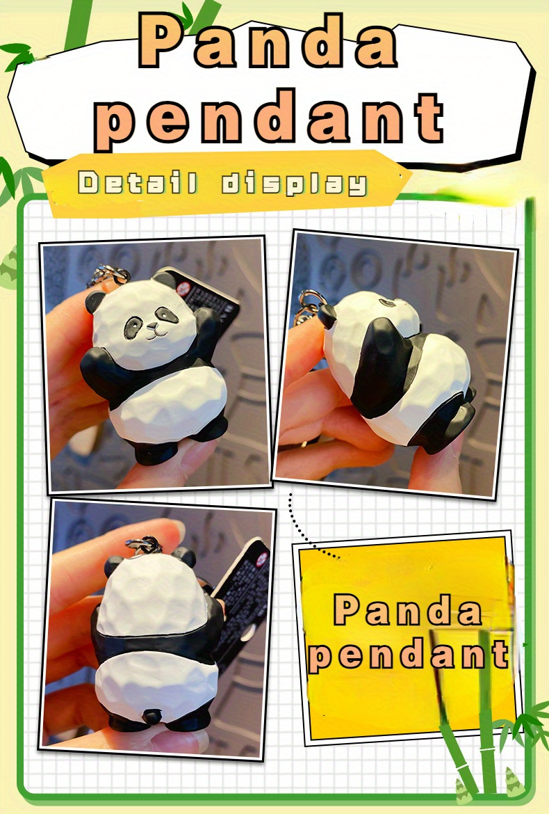 Simpatica Versione Q Silly Cute Holding Bamboo Red Panda - Temu Italy