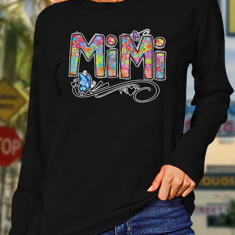 

T-, Long Sleeve Top For Fall & , Women's Clothing