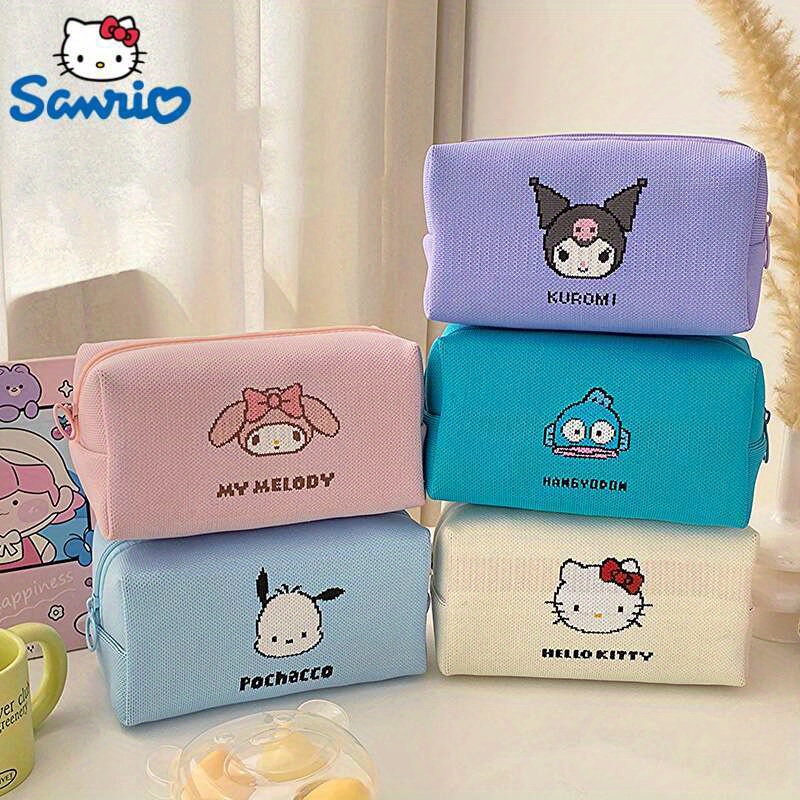 Kawaii Sanrio Hello Kitty Kuromi Melody Cartoon Anime Bag, Carino Modello Borsa  Di Stoccaggio, Y2k Viaggio Portatile Pouch Trucco, Grande Capacità Lavare Borsa  Per Ragazze Donne, Compleanno Regalo Di Natale