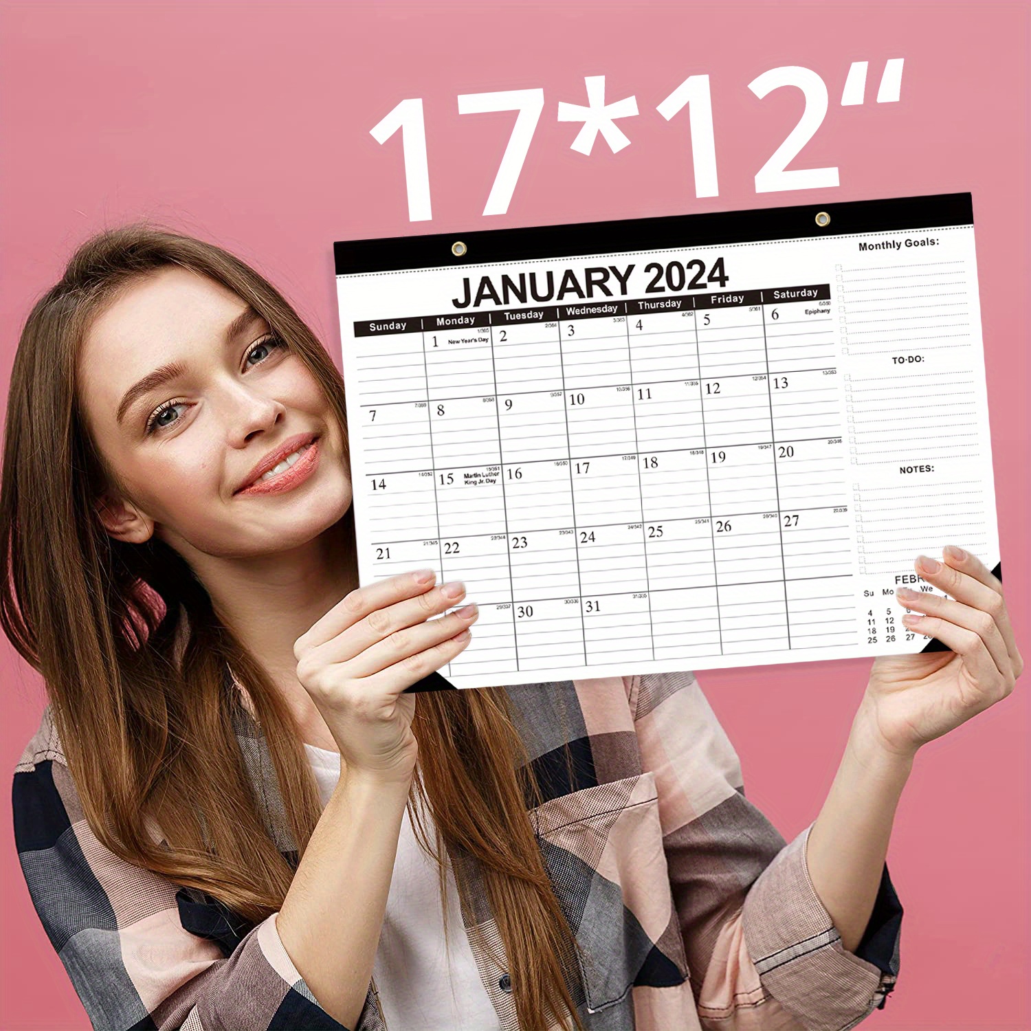  Girls Calendar 2024 : Office Products