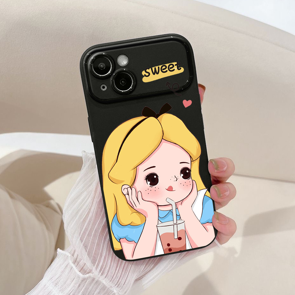 

Girl Popular Pattern Large Window Lens Protection Protective Phone Case Suitable For Iphone 15/14/13/12/11/xs/xr/x/se2/se3/8/7/pro/max/plus/ultra/promax