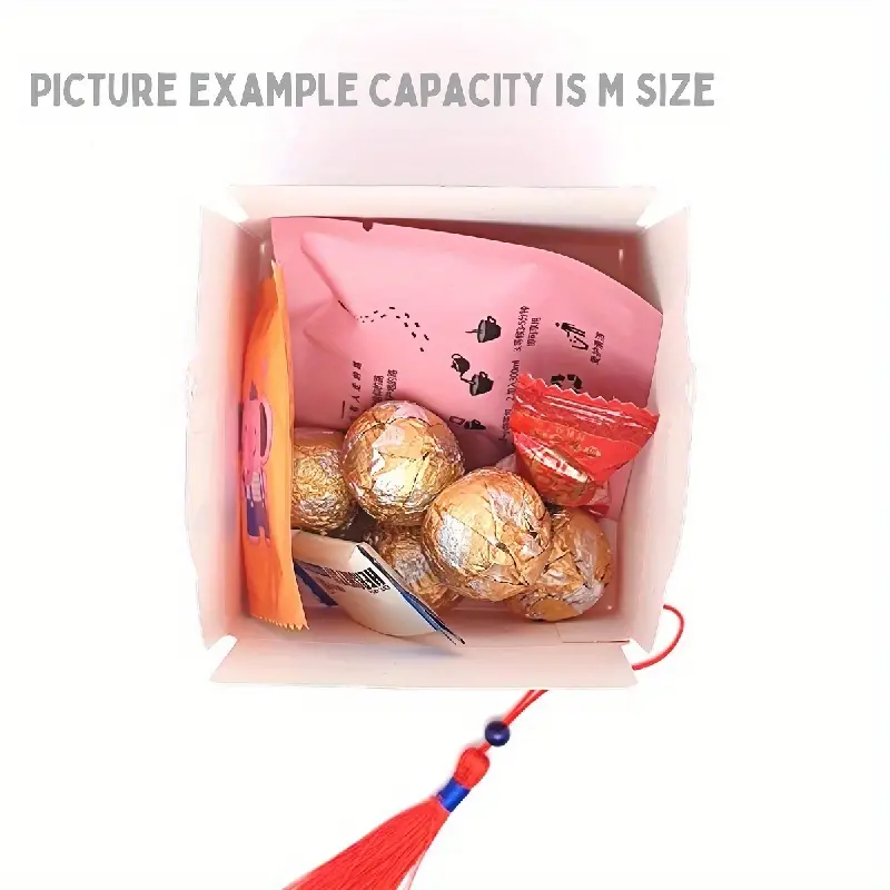 20pcs Boîtes De Bonbons Chinois Rouges - Parfaites Pour Les Mariages,  L'emballage De Chocolat Et Les