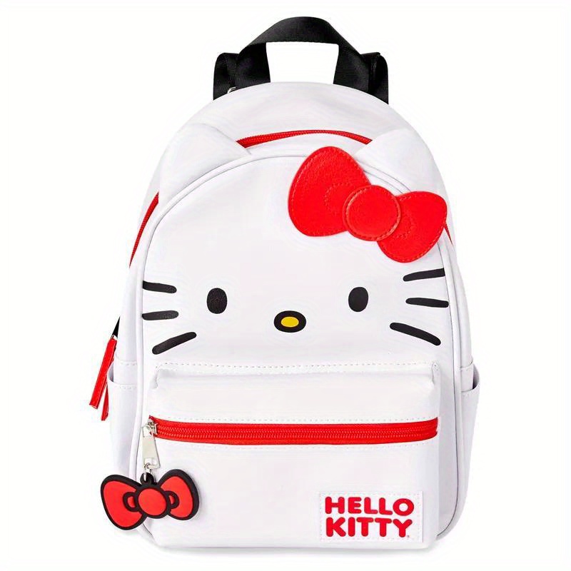 Medium Backpack - Hello Kitty - Pink Stars & Dot New School Bag 81398