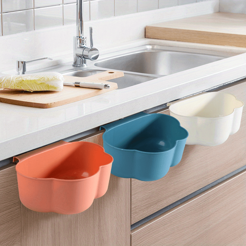 Cloud Shape Trash Can For Kitchen Cabinet Hanging Wall - Temu United Kingdom