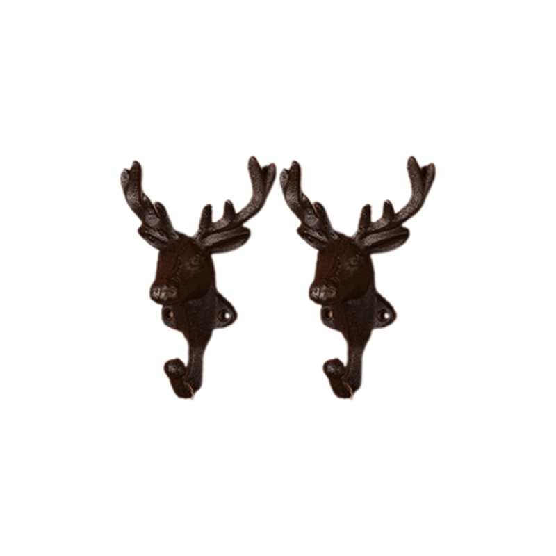 Supplies Deer Wall Hook Metal Vintage Look Wall Hooks Decorative