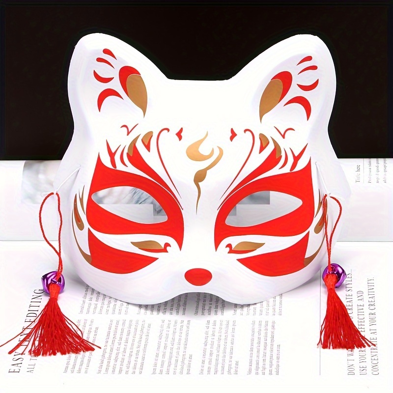 Fox Mask - Aesthetic Oriental Kitsune Gift - NeatoShop