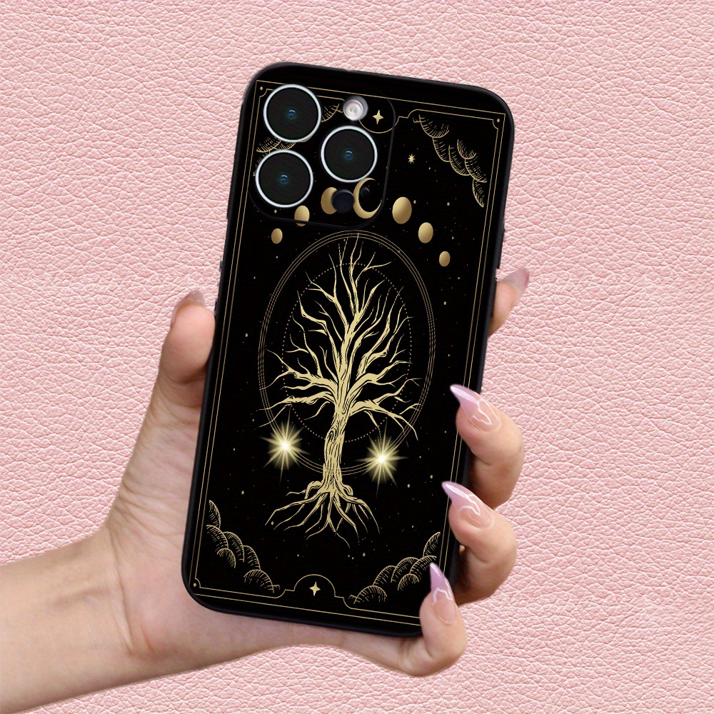 

Creative Sun And Moon Tree Print Phone Case Suitable For Iphone 15 14 13 12 11 Xs Xr X 7 8 Plus Pro Max Mini